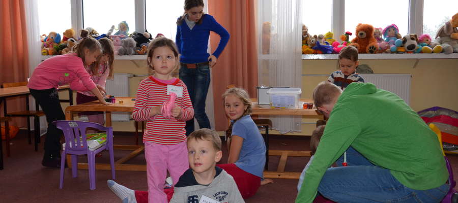 Polskie dzieci z Ukrainy w świetlicy ośrodka Caritas w Rybakach