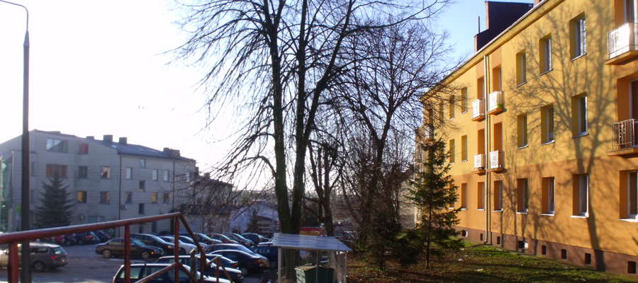 Synagoga mieściła się przy dawnej ul. Koziej (obecnie rejon ul. Grzebskiego 4 i 6) 