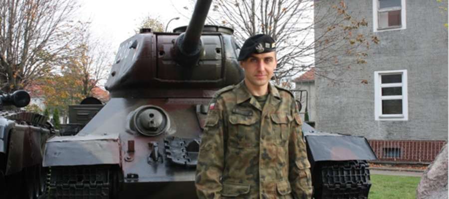 

St. kpr. Bartosz Kryske na co dzień służy w 1. kompanii czołgów w 9BBKPanc. Bieganie to jego hobby od trzech lat
 