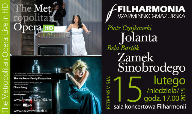 Metropolitan Opera: Jolanta i Zamek Sinobrodego w filharmonii - full image