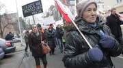 Protest rolników w Olsztynie. Około 200 rolników blokowało urząd