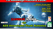 Mecz Zawbud Iława - AZS Uniwersytet Śląski Katowice, czyli 1/8 Finału Pucharu Polski w Futsalu