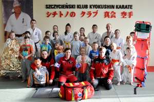 Pierwsza pomoc w szczycieńskim klubie karate