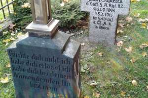 Cmentarz ewangelicki z kwaterą wojenną z I wojny światowej w Piszu