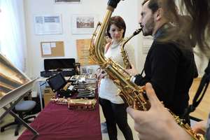 Szkoła Muzyczna w Ełku gościła znanego saksofonistę