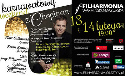 Karnawałowy weekend z Chopinem w filharmonii