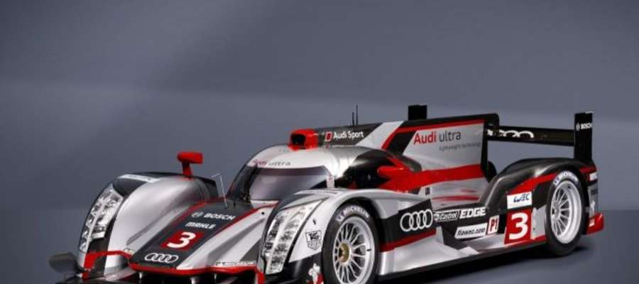 Trzy Audi quattro w Le Mans
