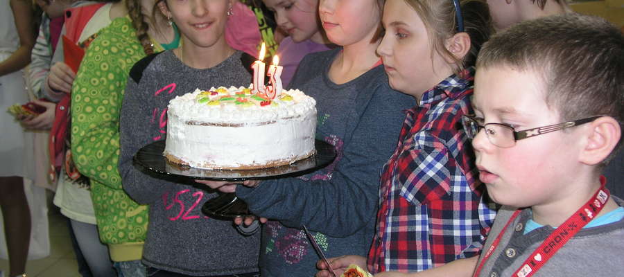 Tort na 13. urodziny