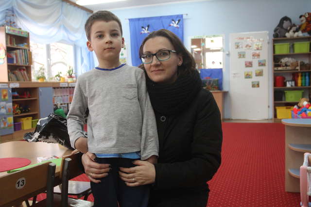 - Dawid nie jest jeszcze gotowy na szkołę - uważa jego mama, Anna Pajka. - full image