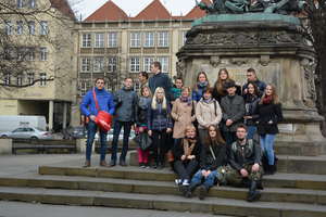 Młodzież z Litwy w  Zespole Szkół Budowlanych
