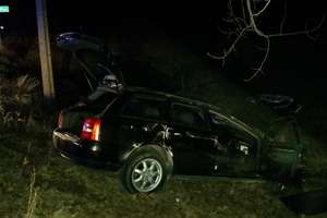 Dwie osoby ranne w wypadku na trasie Olecko-Suwałki