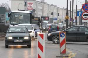 Opóźnienia autobusów w Olsztynie przez zablokowane i zakorkowane ulice