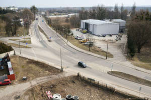 Zaczynają budowę ronda na drodze krajowej nr 15 w Brodnicy