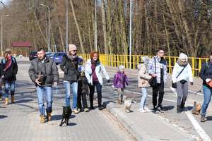 Spacer z psem - wspólna akcja schroniska i Nadleśnictwa Iława