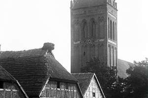 Historia kościoła w Sątocznie na fotografii