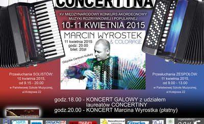 Concertina 2015 z występem Marcina Wyrostka