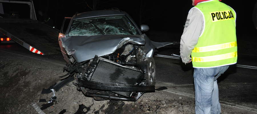 W wypadku na trasie Babiak - Miłkowo zginął 51-letni pasażer, kierowca uciekł