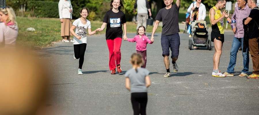 W olsztyńskich zawodach biegają całe rodziny.