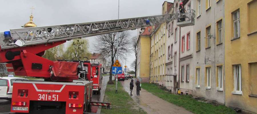 Pożar wybuchł w budynku przy ul. Górnośląskiej