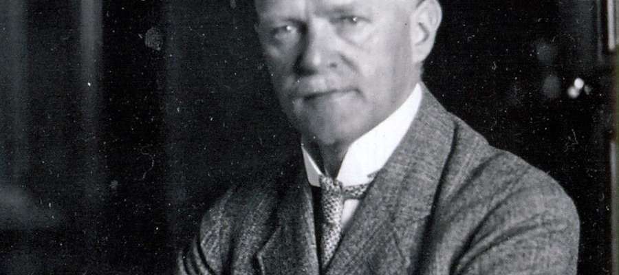 Dr Carl Friedrich Merten, nadburmistrz Elbląga w latach 1909-1934