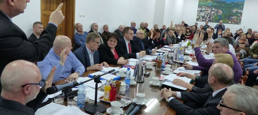 VI sesja Rady Miejskiej w Piszu