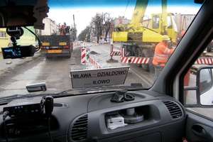 Policja informuje o utrudnieniach na drodze 544 (Lidzbark-Działdowo-Iłowo-Mława)