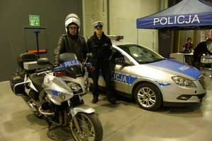 Jak zostać policjantem? O tym na targach w Arenie Ostróda