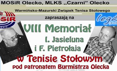 VIII Memoriał Ignacego Jasieluna i Franciszka Pietrołaja w tenisie stołowym  