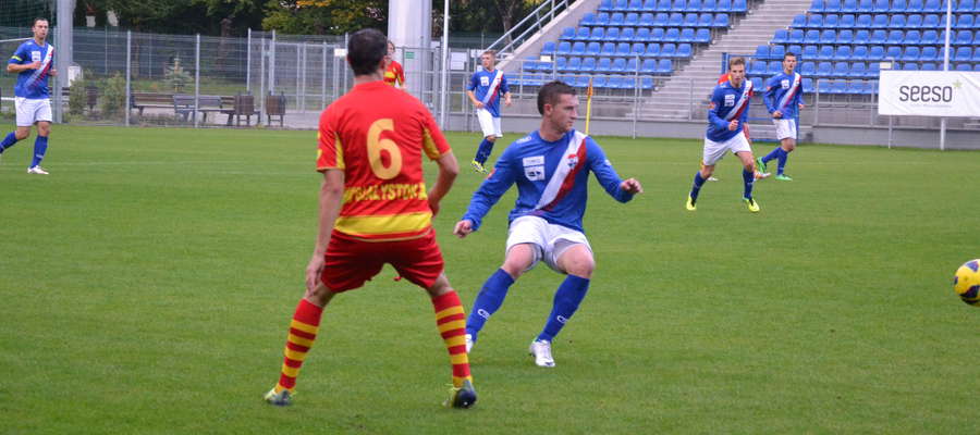 Krzysztof Filipek strzelił bramkę za trzy punkty w meczu 24. kolejki III ligi