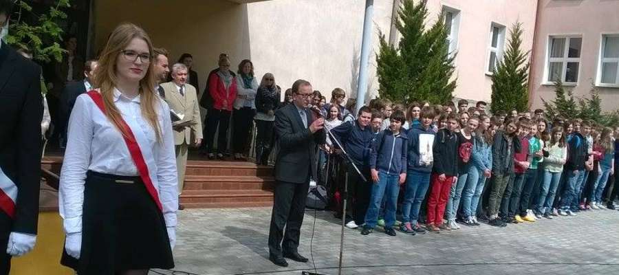 Maturzystów w iławskim liceum pożegnał starosta iławski Marek Polański