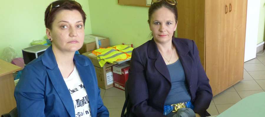 Monika Ługiewicz (z lewej) i Sylwia Kwietniak reprezentują Radę Rodziców Zespołu Placówek Szkolno-Wychowawczych w Iławie