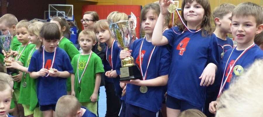 Złoto olimpijskie należy w tym roku do 6-latków z Przedszkola nr 4 w Iławie
