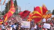 Antyrządowy protest w Macedonii