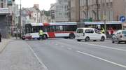 Autobus MPK zablokował ruch na 1 Maja w Olsztynie