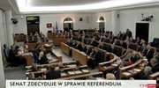 Senat poparł wniosek prezydenta o referendum