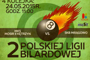 4. kolejka II Polskiej Ligi Bilardowej