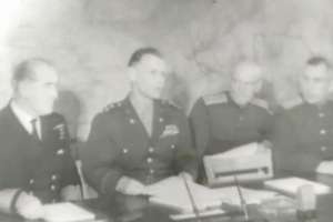Podpisanie kapitulacji III Rzeszy - zdjęcia archiwalne