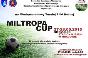 Międzynarodowy Turniej Piłkarski Miltropa Cup 2015 na mrągowskim stadionie