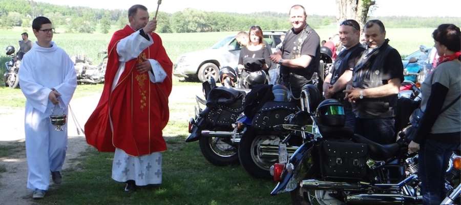 Święcenie motocykli w Wardęgowie