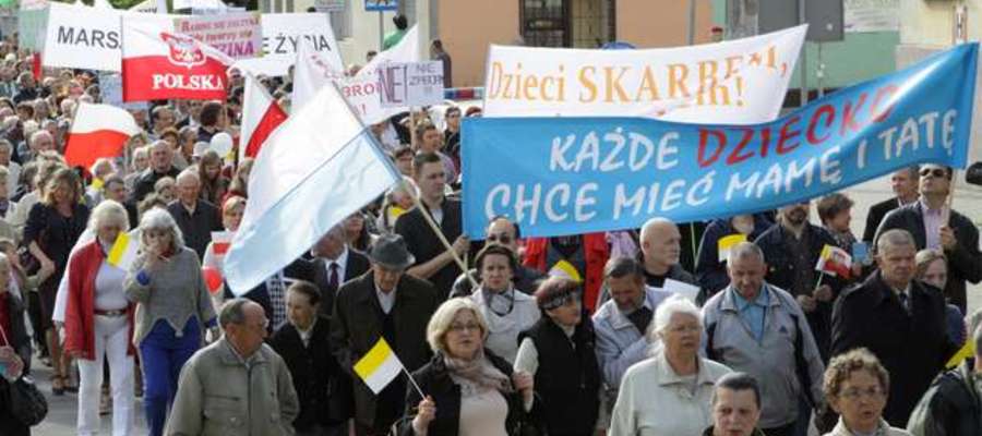 Ulicami Elbląga poraz IV przejdzie Marsz dla Życia i Rodziny