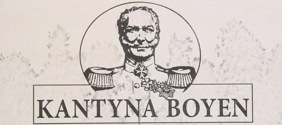 Fragment plakatu Kantyny Boyen