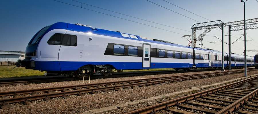 Nowy pociąg FLIRT3 w taborze PKP Intercity