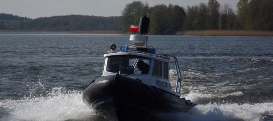 Węgorzewscy policjanci będą dbali o bezpieczeństwo na wodzie 