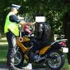 Policyjne kontrole motocyklistów - ranny rowerzysta. Weekend na drogach