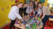 Słodycze dla dzieci ze Lwowa od Ukraińskiej Szkoły w  Bartoszycach