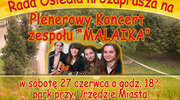 Plenerowy koncert zespołu Malaika