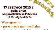 W bibliotece o pszczołach i miodzie 