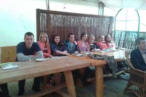 Uczniowie z ZSRiO w Jagarzewie na konferencji w "Garncarskiej Wiosce"