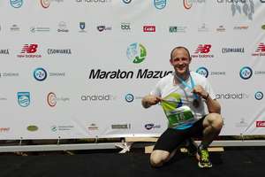 Szymon Brzęk wystartował w Maratonie