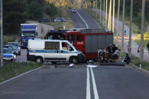 Kolejna, tragiczna śmierć motocyklisty.